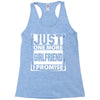 Just One More Girlfriend I Promise Racerback Tank