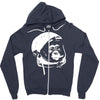 astronaut monkey Zipper Hoodie