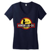 hawkins lab parody Women's V-Neck T-Shirt