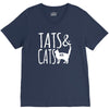 tats and cats V-Neck Tee