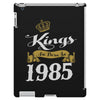 kings are born in 1985 iPad 3 and 4 Case
