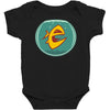 angry goldfish cartoon Baby Bodysuit