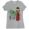 save the princess Ladies Fitted T-Shirt