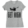 get high Ladies Fitted T-Shirt