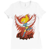peace during war Ladies Fitted T-Shirt