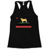 colifornia republic parody pugfornia republic Racerback Tank
