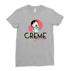 creme fraiche Ladies Fitted T-Shirt