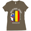 belgium national team youth 2018 fifa world cup Ladies Fitted T-Shirt