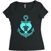 sea turtles Women's Triblend Scoop T-shirt