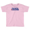 i am with harambe Toddler T-shirt