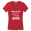 the janoskians dogs gonna bark Women's V-Neck T-Shirt