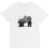 pacifist plumber V-Neck Tee