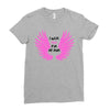 i wear pink for my mom Ladies Fitted T-Shirt