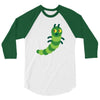 green animal 3/4 Sleeve Shirt