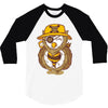 pirate owl 3/4 Sleeve Shirt