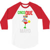 cinco que mayo 3/4 Sleeve Shirt