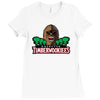 kashyyyk timberwookiees Ladies Fitted T-Shirt