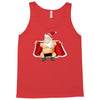 funny flashing naked nude christmas santa claus Tank Top