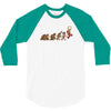 retro evolution 3/4 Sleeve Shirt