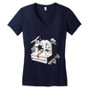 captured nostalgia Women's V-Neck T-Shirt