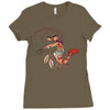 pirate shrimp Ladies Fitted T-Shirt
