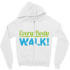 every body walk Zipper Hoodie