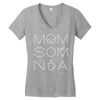 momsomnia Women's V-Neck T-Shirt