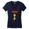 nobody likes him Women's V-Neck T-Shirt