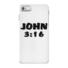 john 3 16 iPhone 7 Case