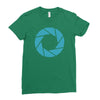 camera shutter Ladies Fitted T-Shirt