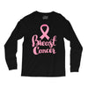 breast cancer pink ribbon Long Sleeve Shirts