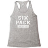 Six Pack Coming Soon Racerback Tank