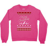 merry christmas ugly christmas sweater Crewneck Sweatshirt