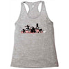 rock out with your cock out Racerback Tank