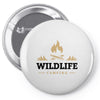 Wildlife Camping Pin-back button