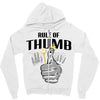 rule of thumb Zipper Hoodie