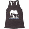only elephants should wear ivory Racerback Tank