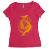 carps Women's Triblend Scoop T-shirt
