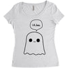 boo Women's Triblend Scoop T-shirt