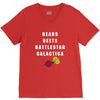bears beets battlestar galactica V-Neck Tee