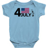 july 4 independence day Baby Bodysuit