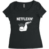 netflexin Women's Triblend Scoop T-shirt