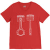 sketch of piston 2 V-Neck Tee