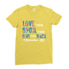 grandma life Ladies Fitted T-Shirt