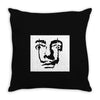 salvador dali face surrealist artist Throw Pillow