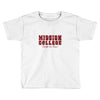 mission college maroon Toddler T-shirt
