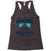 awesome civil engineer looks like Racerback Tank