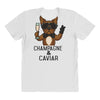 champagne and caviar All Over Women's T-shirt