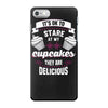 baking   it's ok to stare at my cupcakes iPhone 7 Case