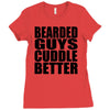 beard Ladies Fitted T-Shirt